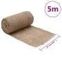 Jute-Rolle 0,25x5 m 100% Jute 200 g/m² von , Dekor - Ref: Foro24-155789, Preis: 11,56 €, Rabatt: %