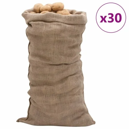 Jutesäcke 30 Stück 65x135 cm 100% Jute 220 g/m² von , Koffer und Reisetaschen - Ref: Foro24-155806, Preis: 97,57 €, Rabatt: %