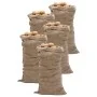 Jutebeutel 5 Stück 65x135 cm 100 % Jute 220 g/m² von , Koffer und Reisetaschen - Ref: Foro24-155779, Preis: 25,14 €, Rabatt: %