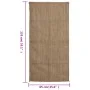 Jutebeutel 5 Stück 65x135 cm 100 % Jute 340 g/m² von , Koffer und Reisetaschen - Ref: Foro24-155785, Preis: 32,11 €, Rabatt: %