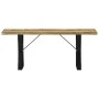 Recycled solid wood bench 110 cm by vidaXL, Dining and kitchen benches - Ref: Foro24-247952, Price: 105,72 €, Discount: %
