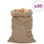 Sacos de yute 30 unidades 60x105 cm 100% yute 340 g/m² de , Maletas y bolsos de viaje - Ref: Foro24-155808, Precio: 117,66 €,...