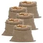 Jute bags 5 units 100x110 cm 100% jute 220 g/m² by , Suitcases and travel bags - Ref: Foro24-155781, Price: 34,80 €, Discount: %