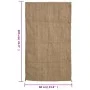 Jutebeutel 5 Stück 60x105 cm 100 % Jute 340 g/m² von , Koffer und Reisetaschen - Ref: Foro24-155783, Preis: 28,40 €, Rabatt: %