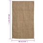 Sacos de yute 5 unidades 60x105 cm 100% yute 340 g/m² de , Maletas y bolsos de viaje - Ref: Foro24-155783, Precio: 28,40 €, D...