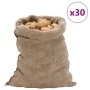 Jutebeutel 30 Stück 60x105 cm 100 % Jute 220 g/m² von , Koffer und Reisetaschen - Ref: Foro24-155805, Preis: 79,82 €, Rabatt: %