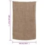 Jutebeutel 30 Stück 60x105 cm 100 % Jute 220 g/m² von , Koffer und Reisetaschen - Ref: Foro24-155805, Preis: 79,82 €, Rabatt: %