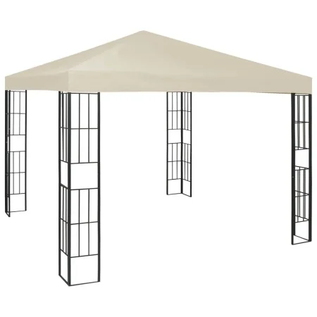 Cremefarbener Pavillon 3x3 m von , Zelte und Pavillons - Ref: Foro24-47981, Preis: 240,41 €, Rabatt: %