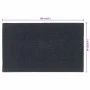Dunkelgraue Fußmatte aus Kokosfaser 90x150 cm von , Fußmatten - Ref: Foro24-155593, Preis: 76,28 €, Rabatt: %
