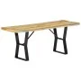 Recycelte Massivholzbank 110 cm von vidaXL, Ess- und Küchenbänke - Ref: Foro24-247952, Preis: 105,72 €, Rabatt: %