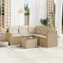 Juego de sofás jardín con cojines 6 pzas ratán sintético beige de , Conjuntos de jardín - Ref: Foro24-3218948, Precio: 426,83...