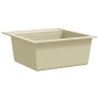 Granite kitchen sink with a beige bowl by vidaXL, Sinks - Ref: Foro24-144856, Price: 161,43 €, Discount: %