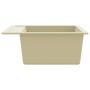 Granite kitchen sink with a beige bowl by vidaXL, Sinks - Ref: Foro24-144856, Price: 161,43 €, Discount: %