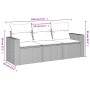 Juego de sofás de jardín con cojines beige 3 pzas ratán PE by , Modular outdoor sofas - Ref: Foro24-3250996, Price: 246,94 €,...