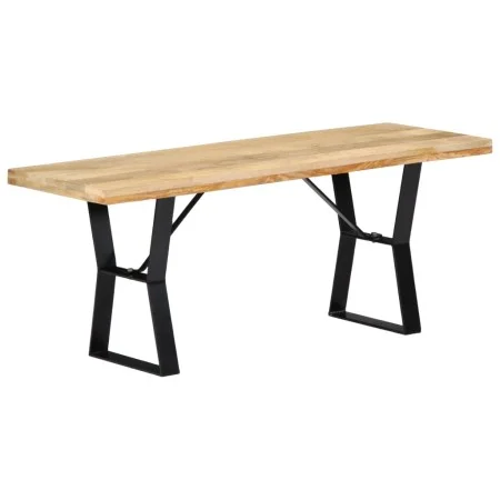 Bank aus massivem Mangoholz, 110 cm von vidaXL, Ess- und Küchenbänke - Ref: Foro24-247951, Preis: 106,36 €, Rabatt: %