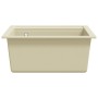 Granite kitchen sink with a beige bowl by vidaXL, Sinks - Ref: Foro24-144856, Price: 161,43 €, Discount: %