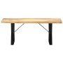 Bank aus massivem Mangoholz, 110 cm von vidaXL, Ess- und Küchenbänke - Ref: Foro24-247951, Preis: 108,00 €, Rabatt: %