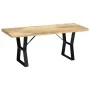 Bank aus massivem Mangoholz, 110 cm von vidaXL, Ess- und Küchenbänke - Ref: Foro24-247951, Preis: 106,36 €, Rabatt: %