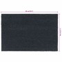 Fußmatten 2 Einheiten dunkelgraue Kokosfaser 40x60 cm von , Fußmatten - Ref: Foro24-155584, Preis: 30,32 €, Rabatt: %