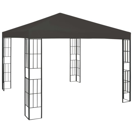 Anthracite gray gazebo 3x3 m by , Tents and gazebos - Ref: Foro24-47984, Price: 200,40 €, Discount: %