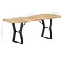 Bank aus massivem Mangoholz, 110 cm von vidaXL, Ess- und Küchenbänke - Ref: Foro24-247951, Preis: 106,36 €, Rabatt: %