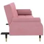 Schlafsofa mit rosa Samtkissen von , Sofas - Ref: Foro24-351860, Preis: 307,10 €, Rabatt: %