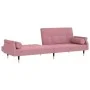 Schlafsofa mit rosa Samtkissen von , Sofas - Ref: Foro24-351860, Preis: 307,10 €, Rabatt: %