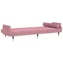 Schlafsofa mit rosa Samtkissen von , Sofas - Ref: Foro24-351860, Preis: 307,10 €, Rabatt: %