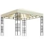 Gazebo with LED strip lights 3x3 m cream by , Tents and gazebos - Ref: Foro24-3070320, Price: 271,33 €, Discount: %