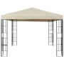 Pavillon mit LED-Lichtbändern 3x3 m creme von , Zelte und Pavillons - Ref: Foro24-3070320, Preis: 265,53 €, Rabatt: %
