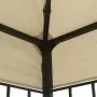 Gazebo with LED strip lights 3x3 m cream by , Tents and gazebos - Ref: Foro24-3070320, Price: 271,33 €, Discount: %
