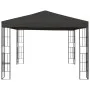 Gazebo with LED strip lights 3x3 m anthracite gray by , Tents and gazebos - Ref: Foro24-3070322, Price: 224,67 €, Discount: %