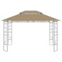 Taupe gray gazebo 4x3x2.7 m 160 g/m² by , Tents and gazebos - Ref: Foro24-313916, Price: 205,31 €, Discount: %
