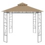Taupe gray gazebo 4x3x2.7 m 160 g/m² by , Tents and gazebos - Ref: Foro24-313916, Price: 205,31 €, Discount: %