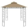 Taupe gray gazebo 4x3x2.7 m 160 g/m² by , Tents and gazebos - Ref: Foro24-313916, Price: 202,08 €, Discount: %