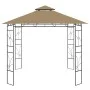 Taupe gray gazebo 3x3x2.7 m 160 g/m² by , Tents and gazebos - Ref: Foro24-313913, Price: 188,29 €, Discount: %