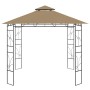 Taupegrauer Pavillon 3x3x2,7 m 160 g/m² von , Zelte und Pavillons - Ref: Foro24-313913, Preis: 184,46 €, Rabatt: %