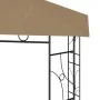 Taupe gray gazebo 3x3x2.7 m 160 g/m² by , Tents and gazebos - Ref: Foro24-313913, Price: 188,29 €, Discount: %