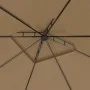 Taupe gray gazebo 3x3x2.7 m 160 g/m² by , Tents and gazebos - Ref: Foro24-313913, Price: 188,29 €, Discount: %