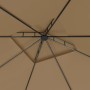Taupegrauer Pavillon 3x3x2,7 m 160 g/m² von , Zelte und Pavillons - Ref: Foro24-313913, Preis: 184,46 €, Rabatt: %