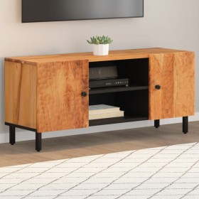TV-Schrank aus massivem Akazienholz, 105 x 33 x 46 cm von , TV-Möbel - Ref: Foro24-356855, Preis: 73,11 €, Rabatt: %