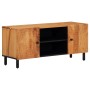 TV-Schrank aus massivem Akazienholz, 105 x 33 x 46 cm von , TV-Möbel - Ref: Foro24-356855, Preis: 72,99 €, Rabatt: %
