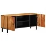 TV-Schrank aus massivem Akazienholz, 105 x 33 x 46 cm von , TV-Möbel - Ref: Foro24-356855, Preis: 72,44 €, Rabatt: %