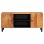 TV-Schrank aus massivem Akazienholz, 105 x 33 x 46 cm von , TV-Möbel - Ref: Foro24-356855, Preis: 72,99 €, Rabatt: %