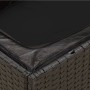 Garten-Ecksofa mit schwarzen synthetischen Rattankissen von , Outdoor-Sofas - Ref: Foro24-365985, Preis: 95,78 €, Rabatt: %
