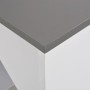 High bar table with white cabinet 115x59x200 cm by vidaXL, Kitchen and dining tables - Ref: Foro24-280231, Price: 189,18 €, D...