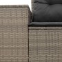 Garden sofa with cushions 2 seater gray synthetic rattan by , Outdoor sofas - Ref: Foro24-366125, Price: 168,77 €, Discount: %
