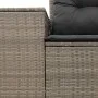 Gartensofa mit Kissen, 2-Sitzer, graues synthetisches Rattan von , Outdoor-Sofas - Ref: Foro24-366125, Preis: 182,31 €, Rabat...