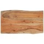 Solid acacia wood side table natural edge 70x40x2.5 cm by , Side tables - Ref: Foro24-370609, Price: 62,91 €, Discount: %