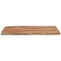 Solid acacia wood side table natural edge 70x40x2.5 cm by , Side tables - Ref: Foro24-370609, Price: 62,91 €, Discount: %